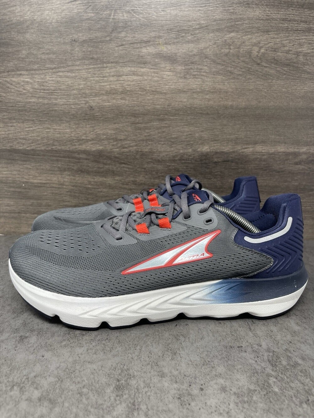Altra Provision 7 Dark Gray Navy Size 11.5 Mens Zero Drop Running Shoes